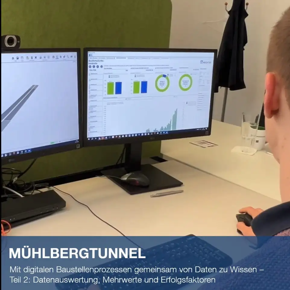Datenauswertung, Mehrwerte und Erfolgsfaktoren im Pilotprojekt Mühlbergtunnel